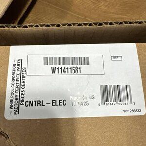 W11411581 control board BRAND NEW